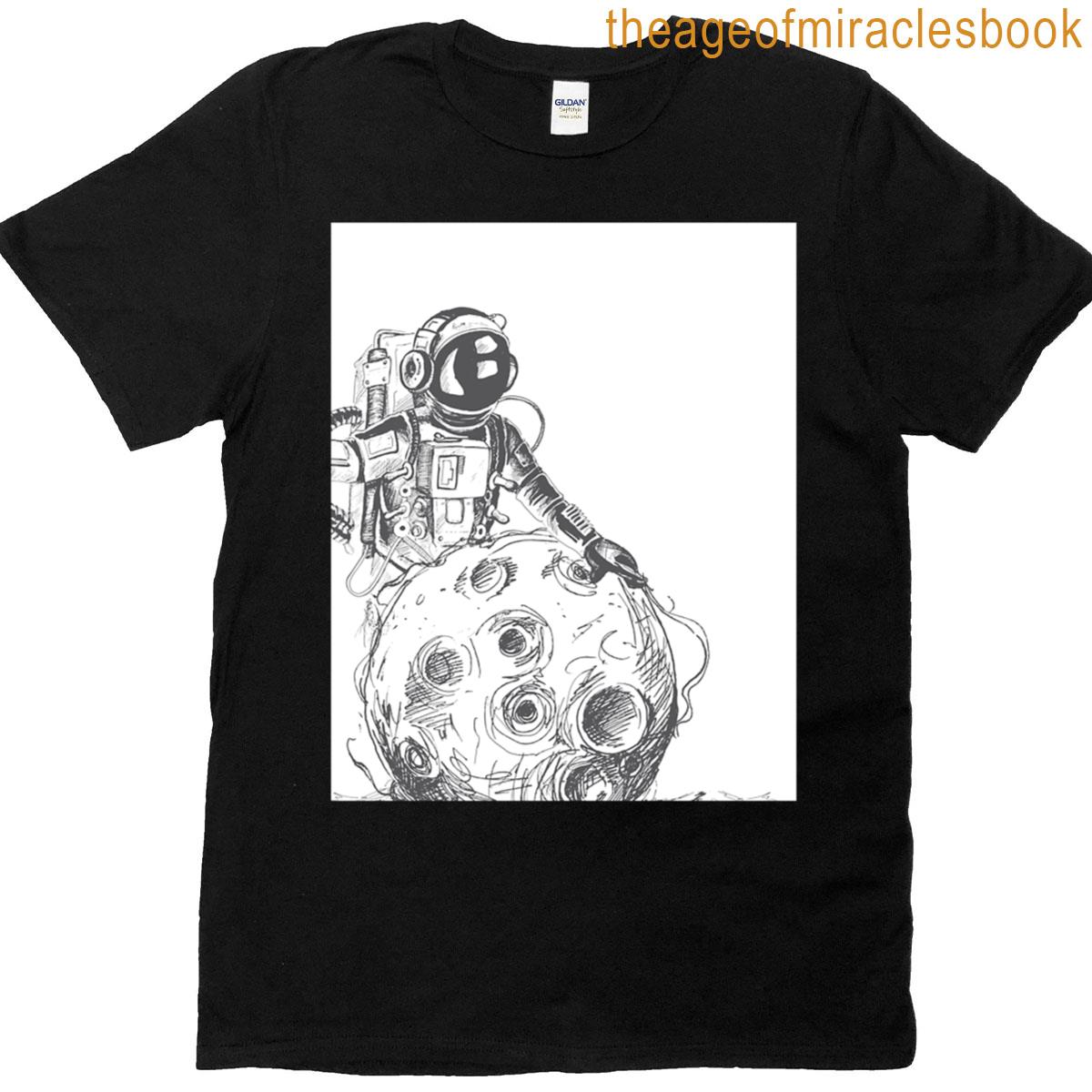 Astronaut On A Space Ball Graphic T-shirt