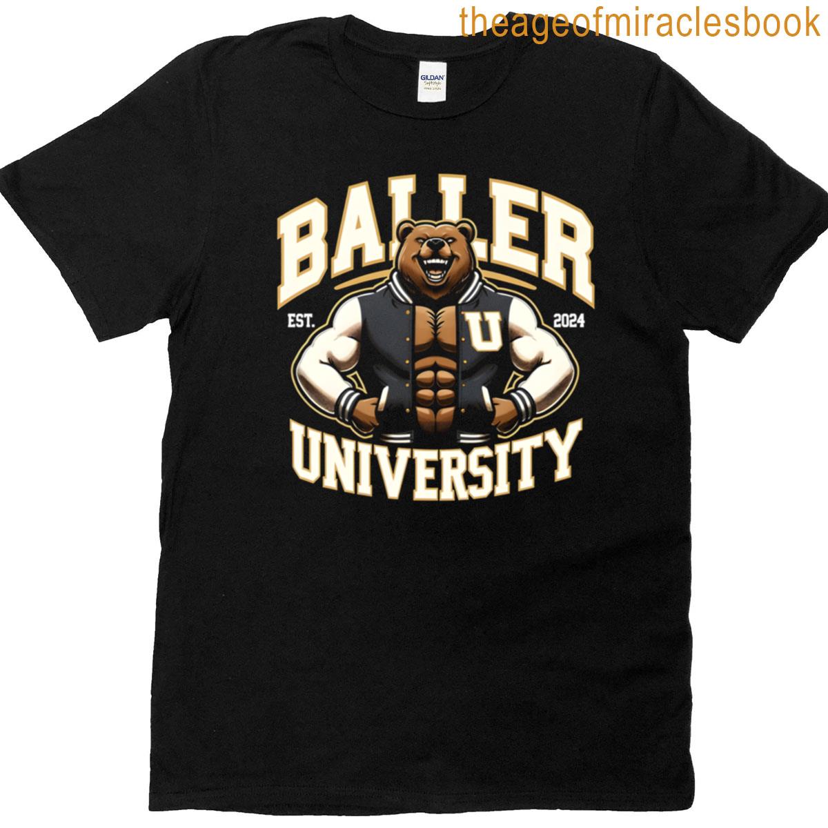 Baller University Logo T-shirt