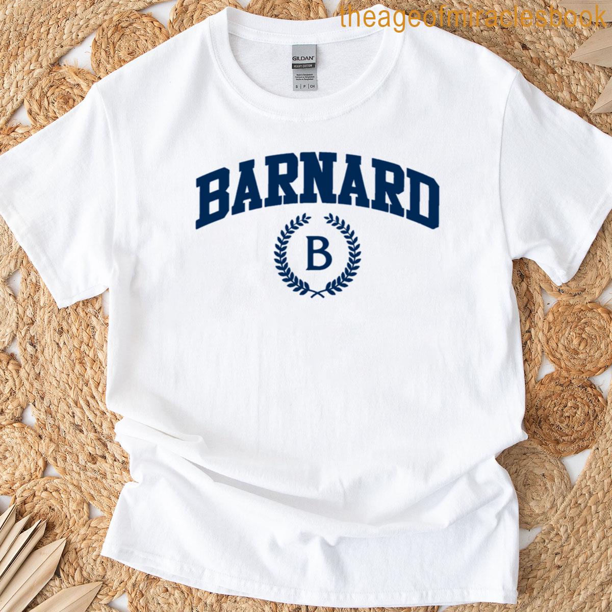 Barnard – Curved College Font T-shirt