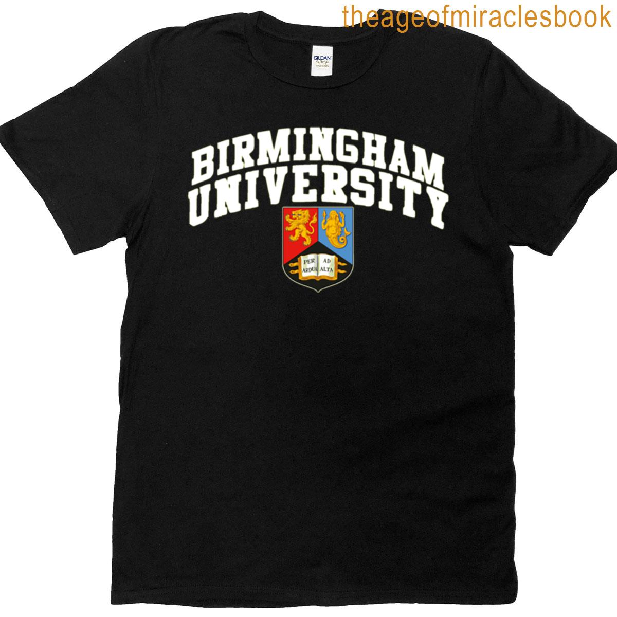 Birmingham – College Font Oversized T-shirt