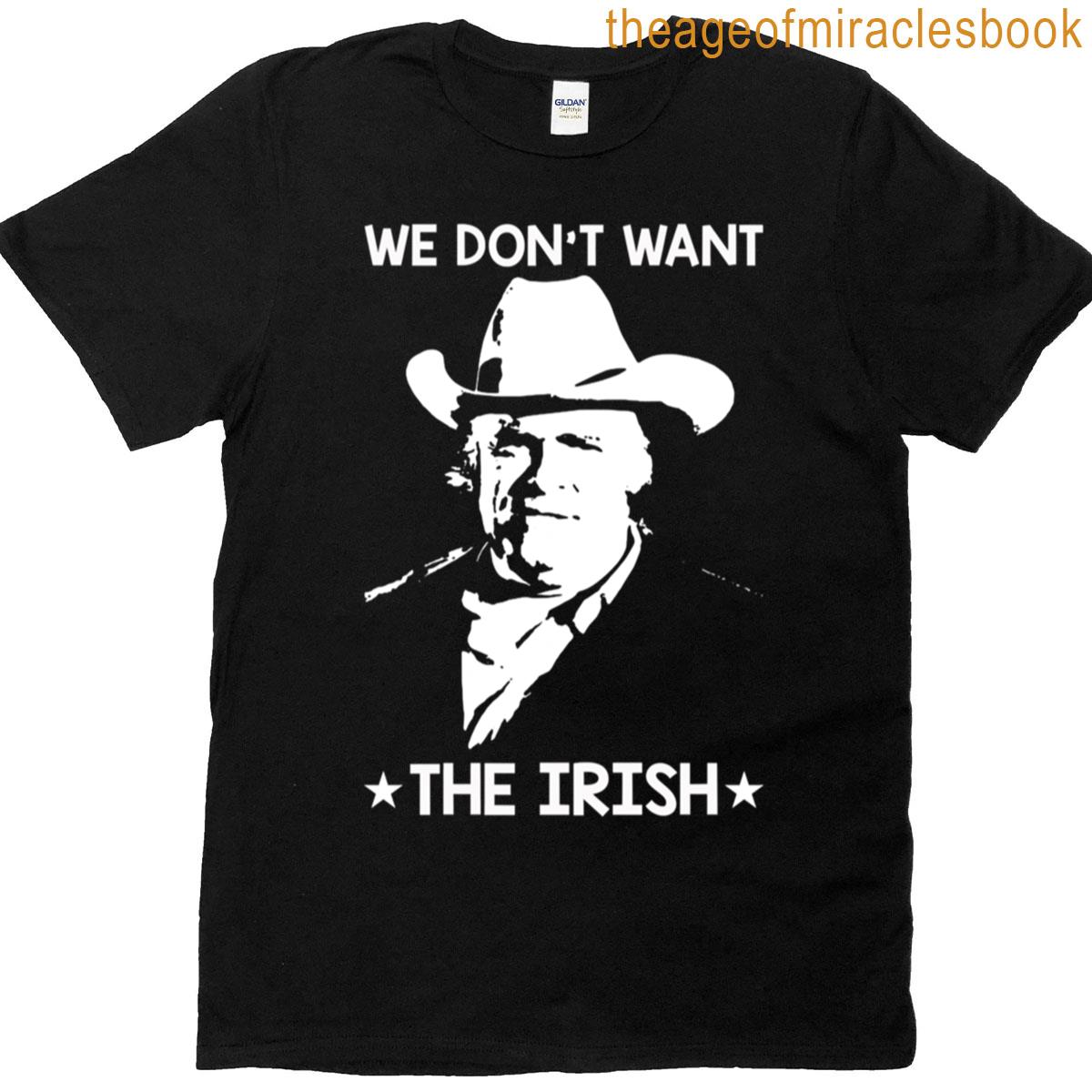 Black We Dont Want Blazing T-shirt