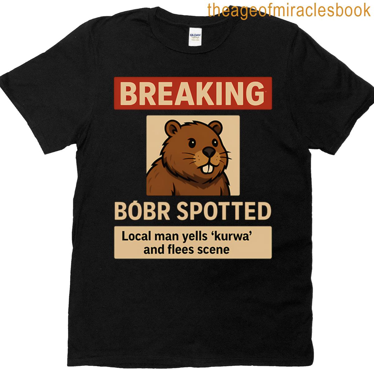 Breaking Bobr Kurwa Spotted T-shirt