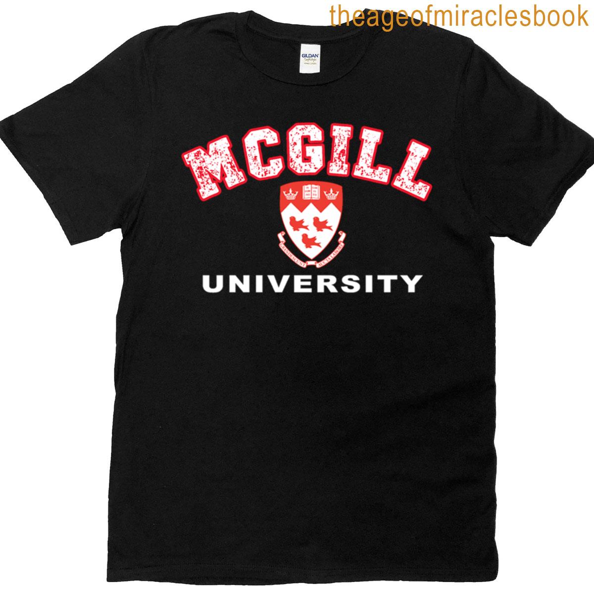Canadian University – Mcgill Oversized T-shirt