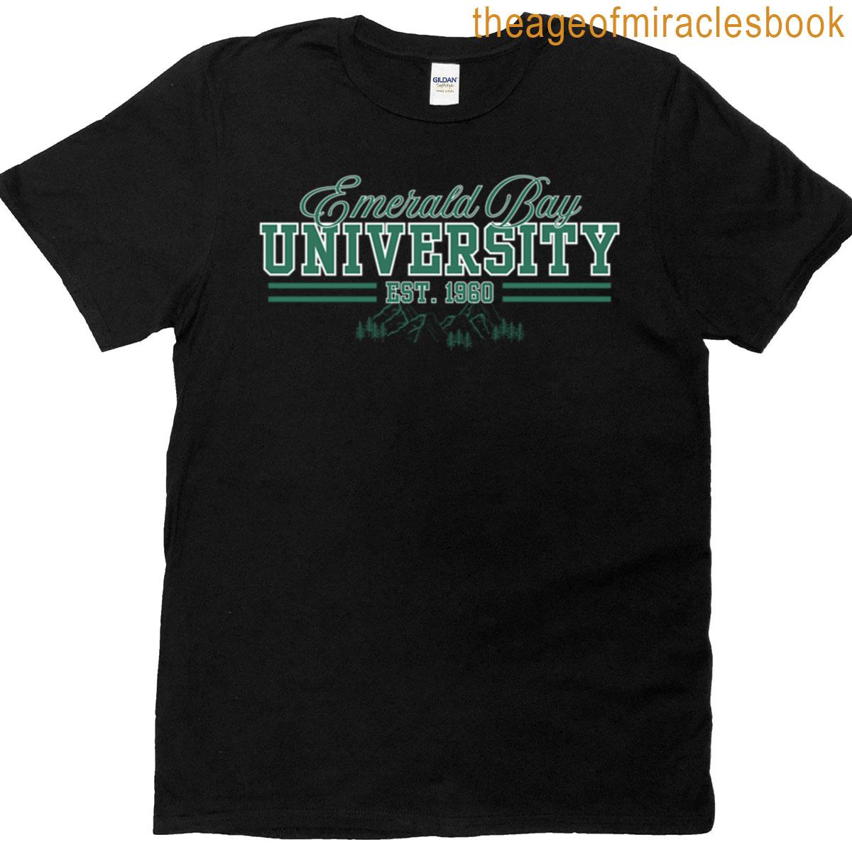 Emerald Bay University Logo Oversized T-shirt