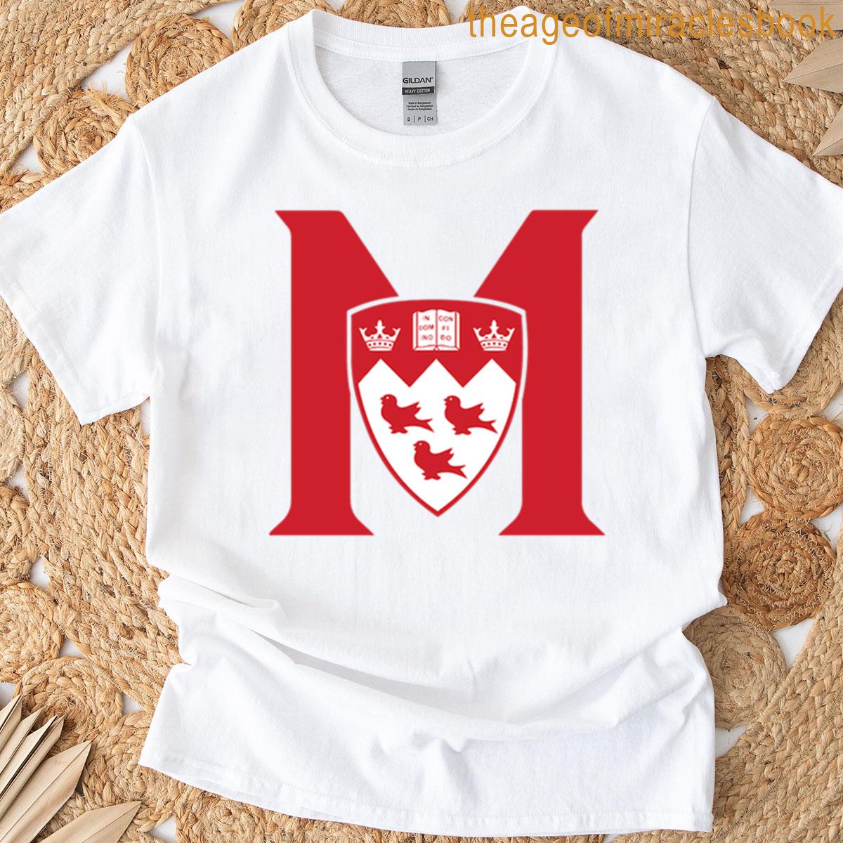 Engaging Mcgill Design Oversized T-shirt