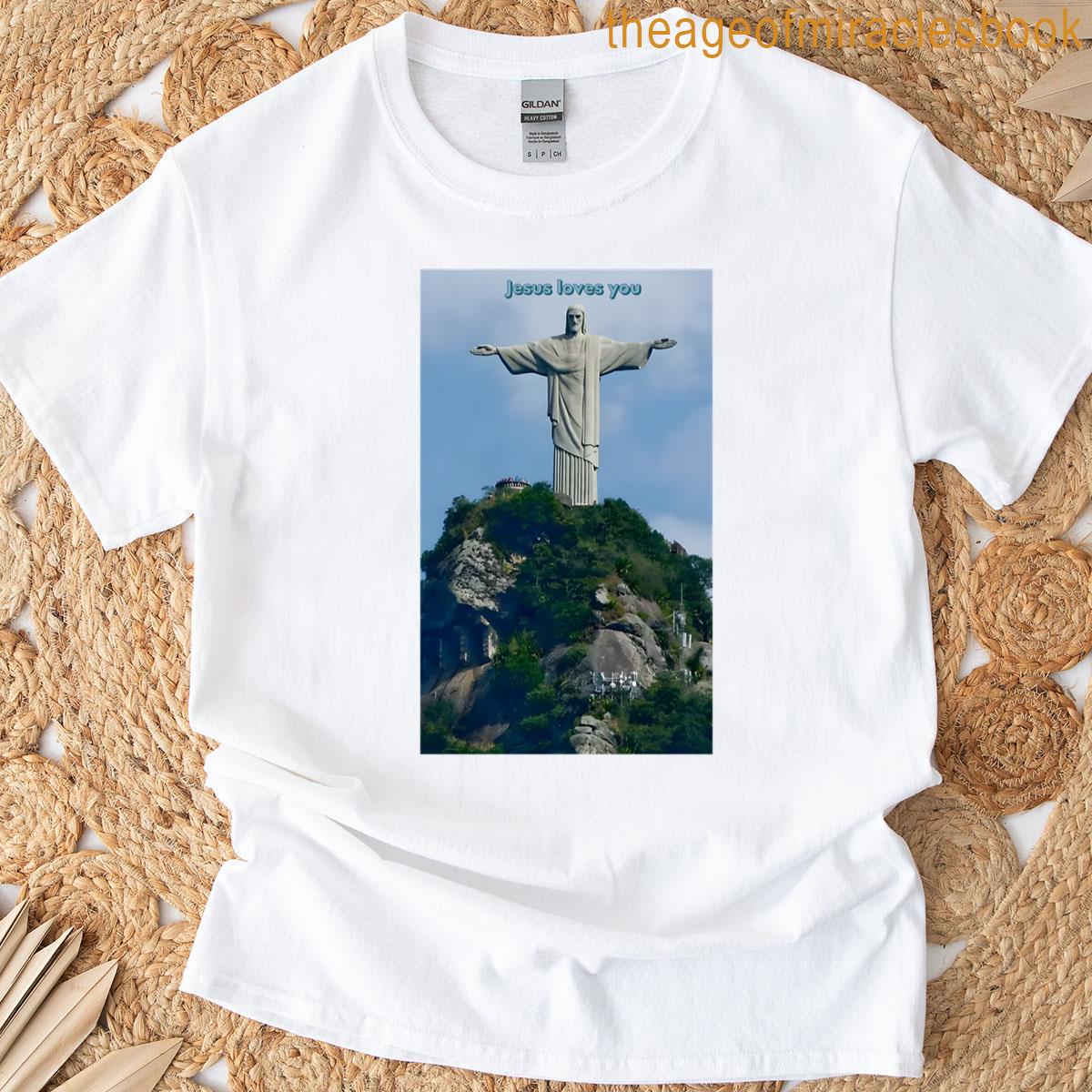 Famous Statue In Brazil T-shirt