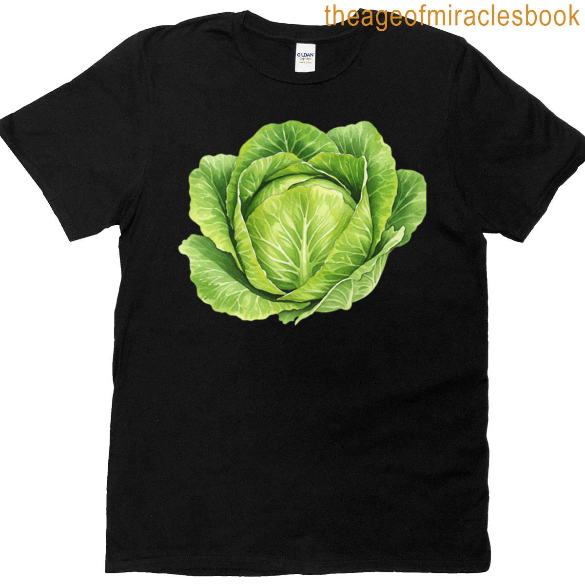 Fresh Green Lettuce Vegetable T-shirt