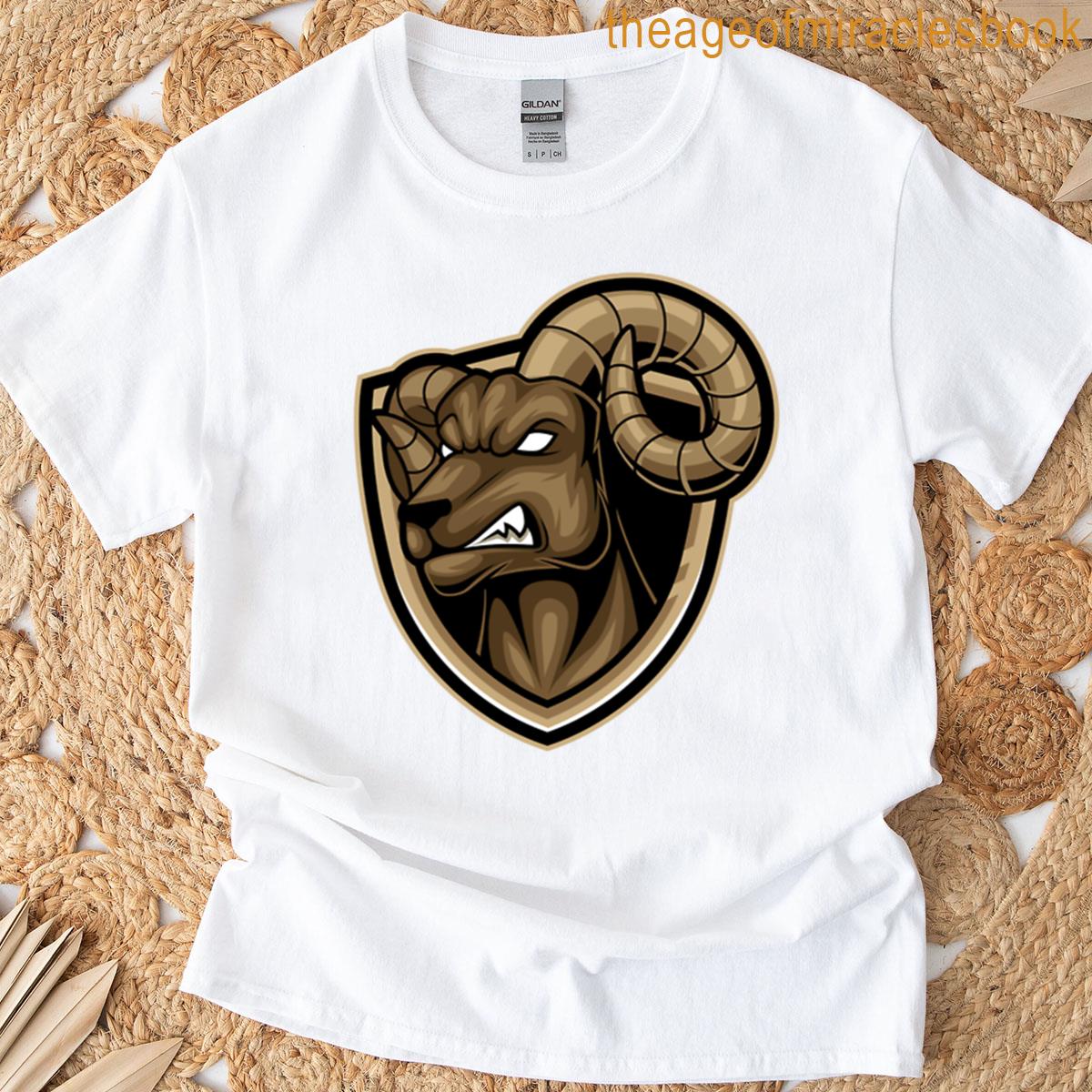 Goat Mascot Oversized T-shirt