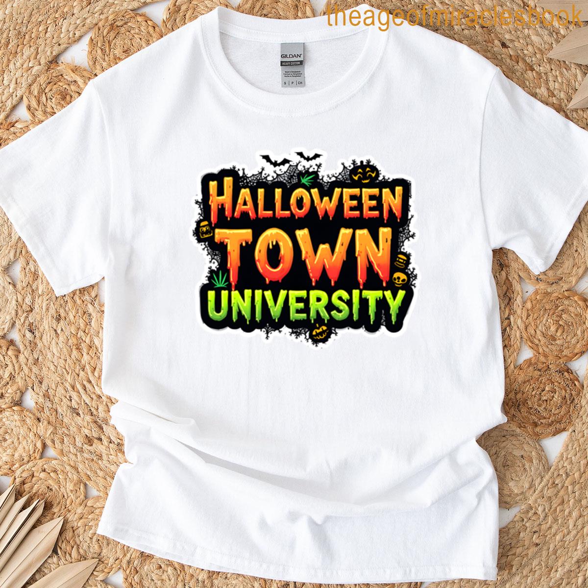 Halloween Town University Spooky Logo T-shirt