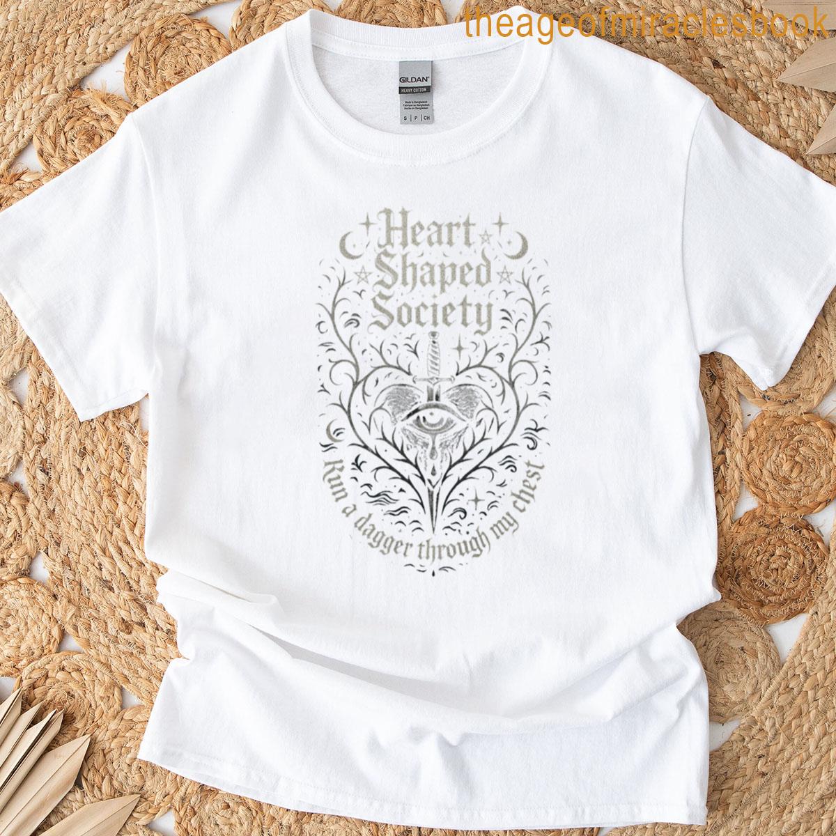 Heart Shaped Society Heart Dagger Ii T-shirt
