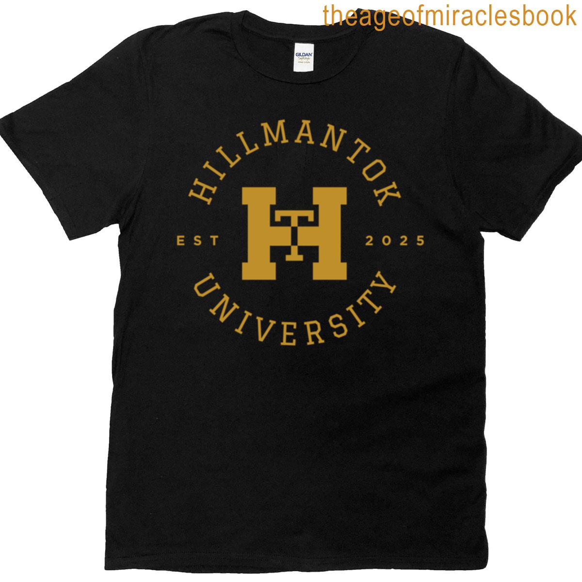 Hillmantok Logo Monogram Gold T-shirt