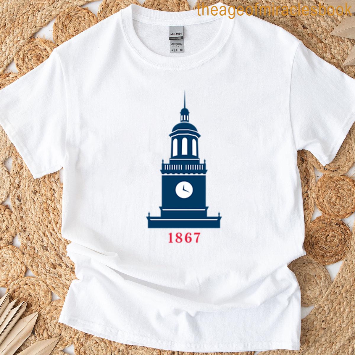 Howard University Founders Library Logo T-shirt