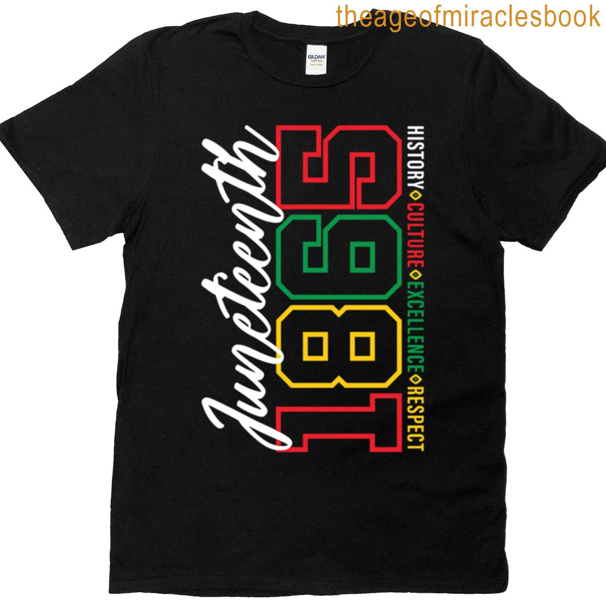 Juneteenth 1865 – Black History T-shirt