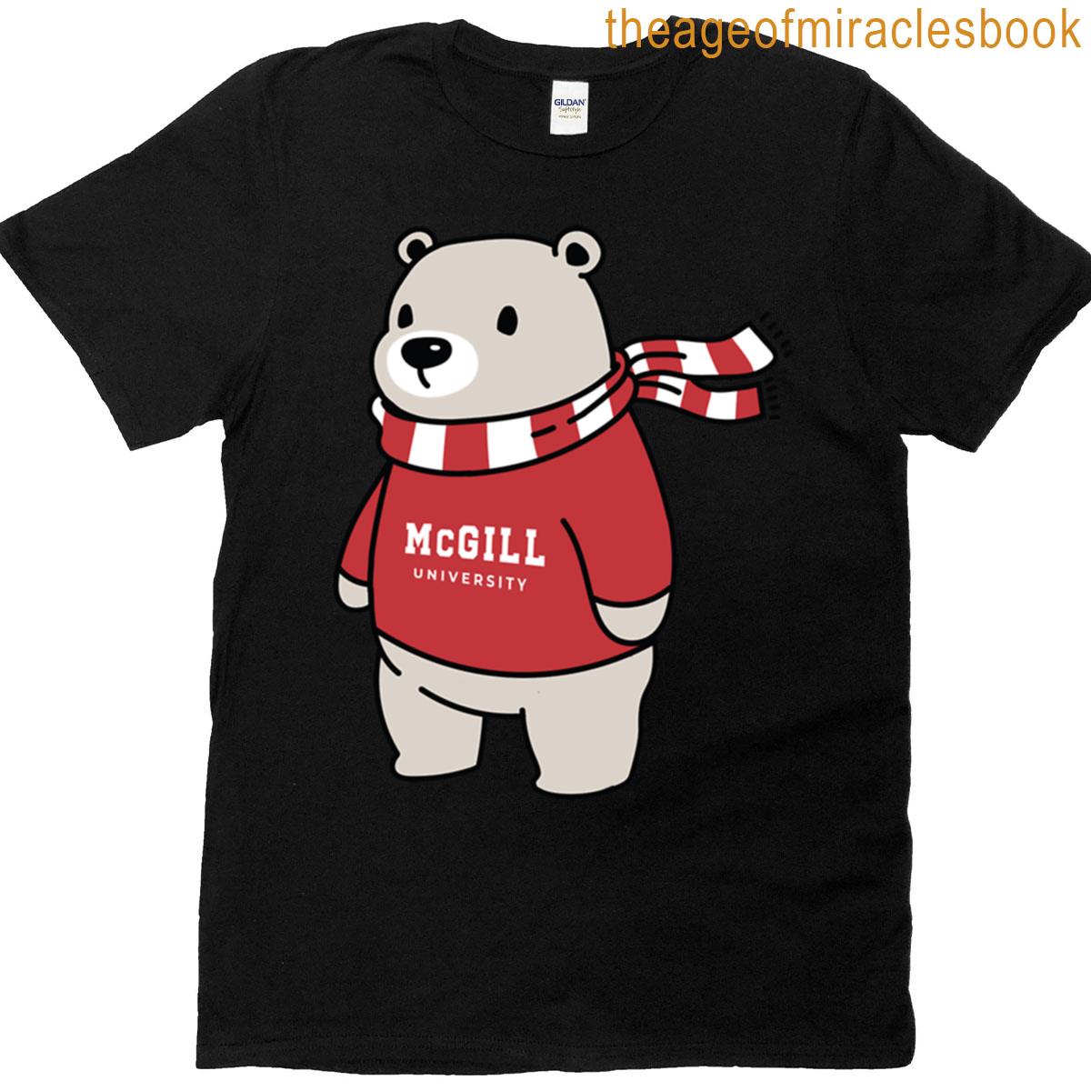 Mcgill University Bear With T-shirt