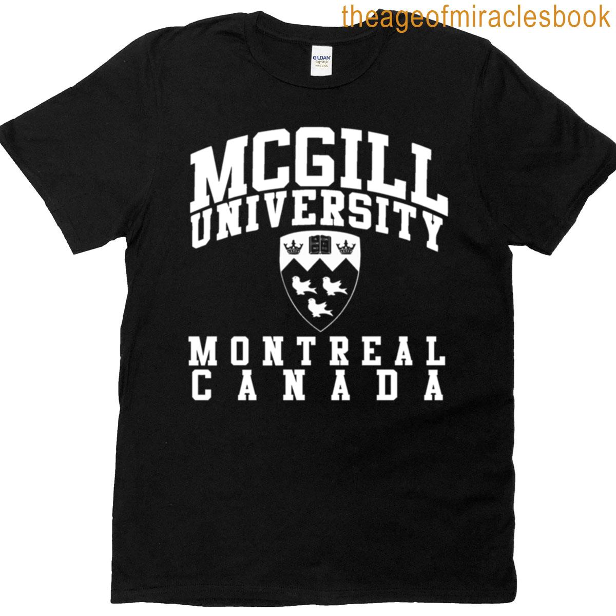 Mcgill University Canada T-shirt