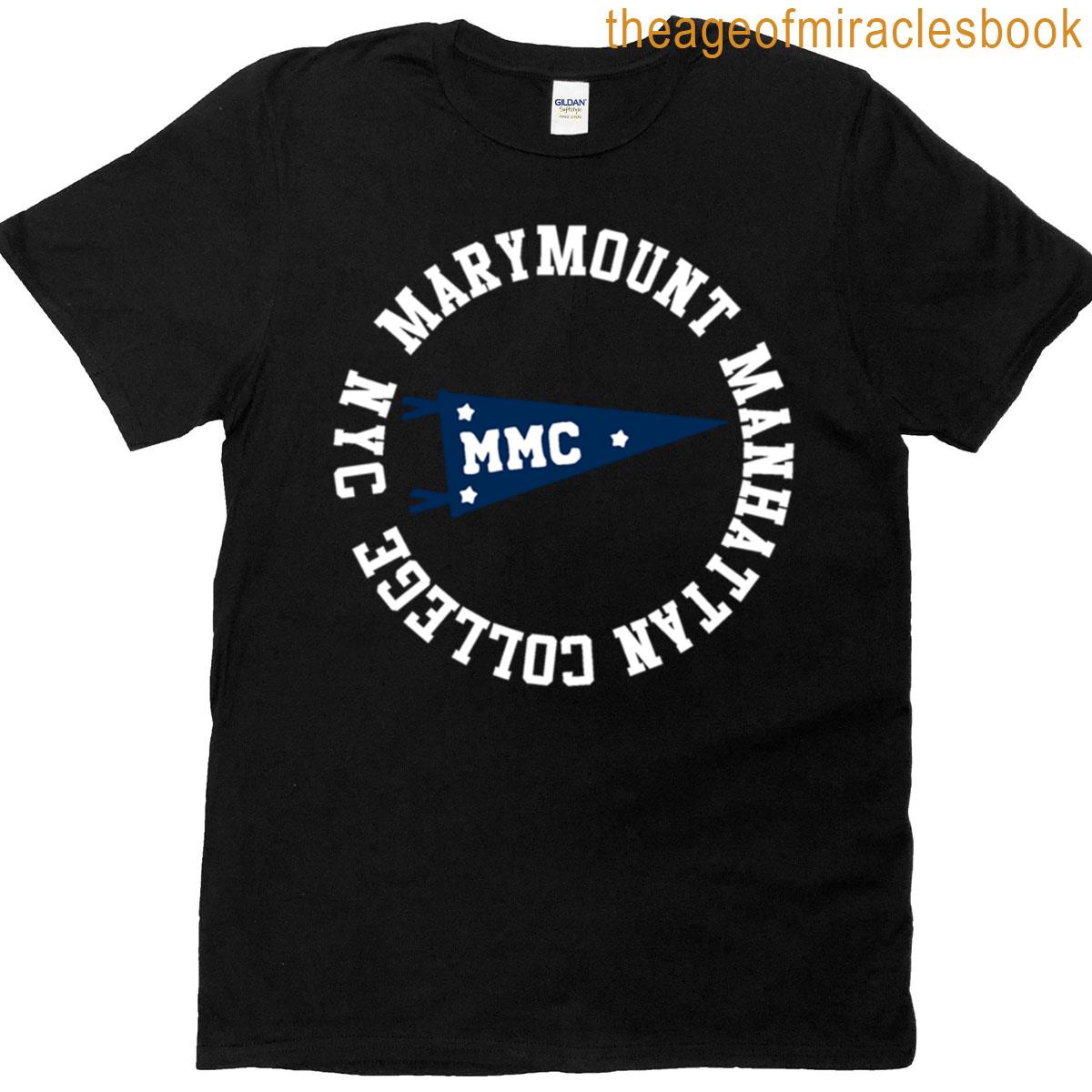 Mmc Marymount Manhattan College Banner T-shirt