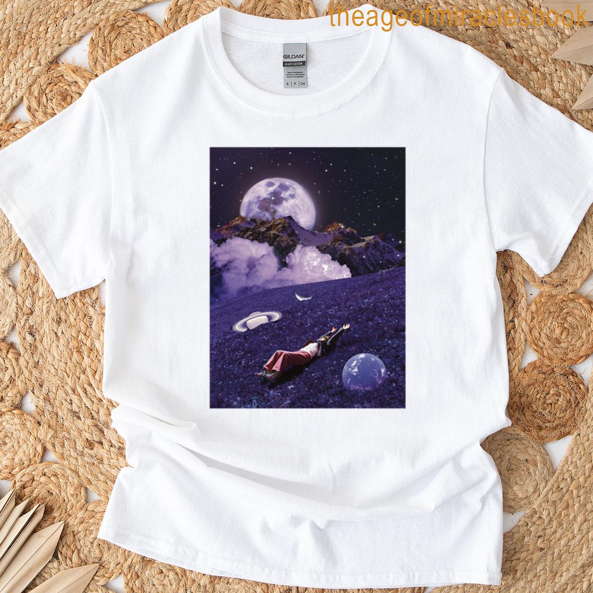 Moonbathing On A Purple Meadow T-shirt