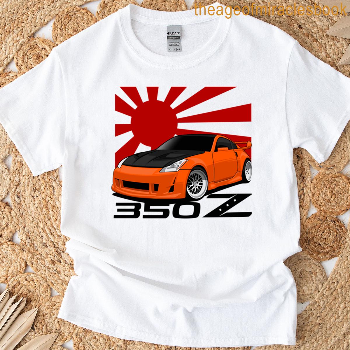 Nissan 350z Car Vector Illustration T-shirt