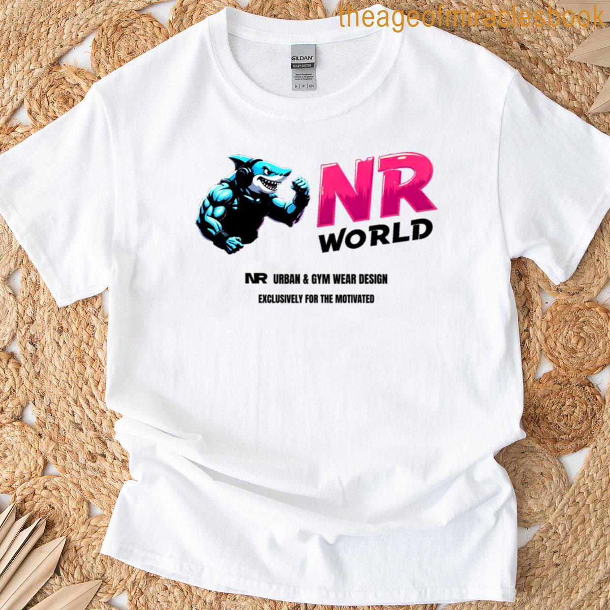 Nr World Shark Color T-shirt