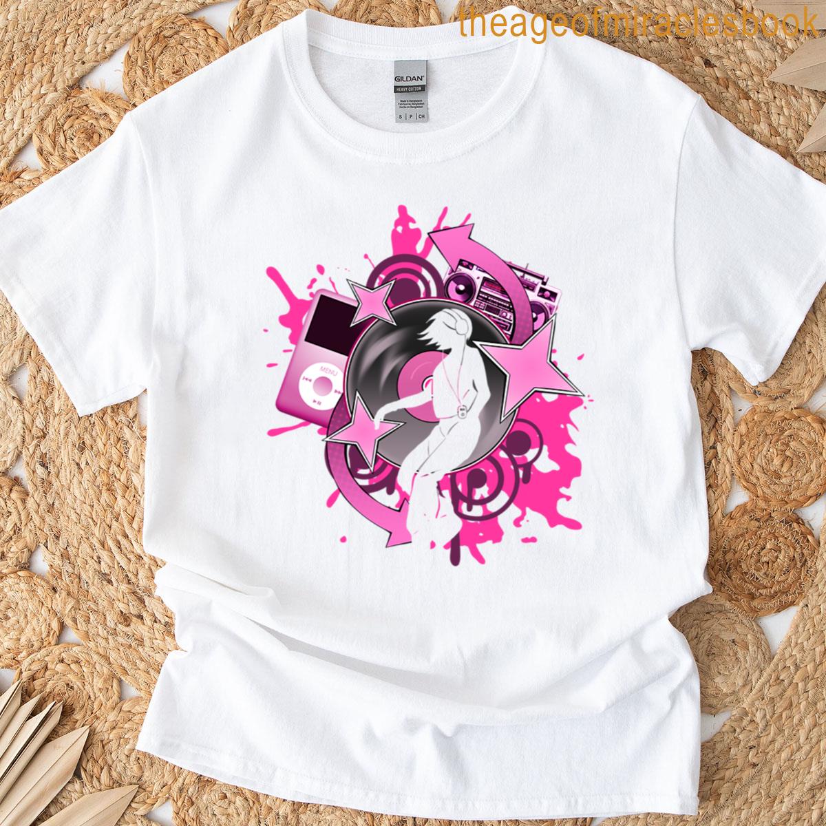 Pink Frutiger Metro Dance T-shirt