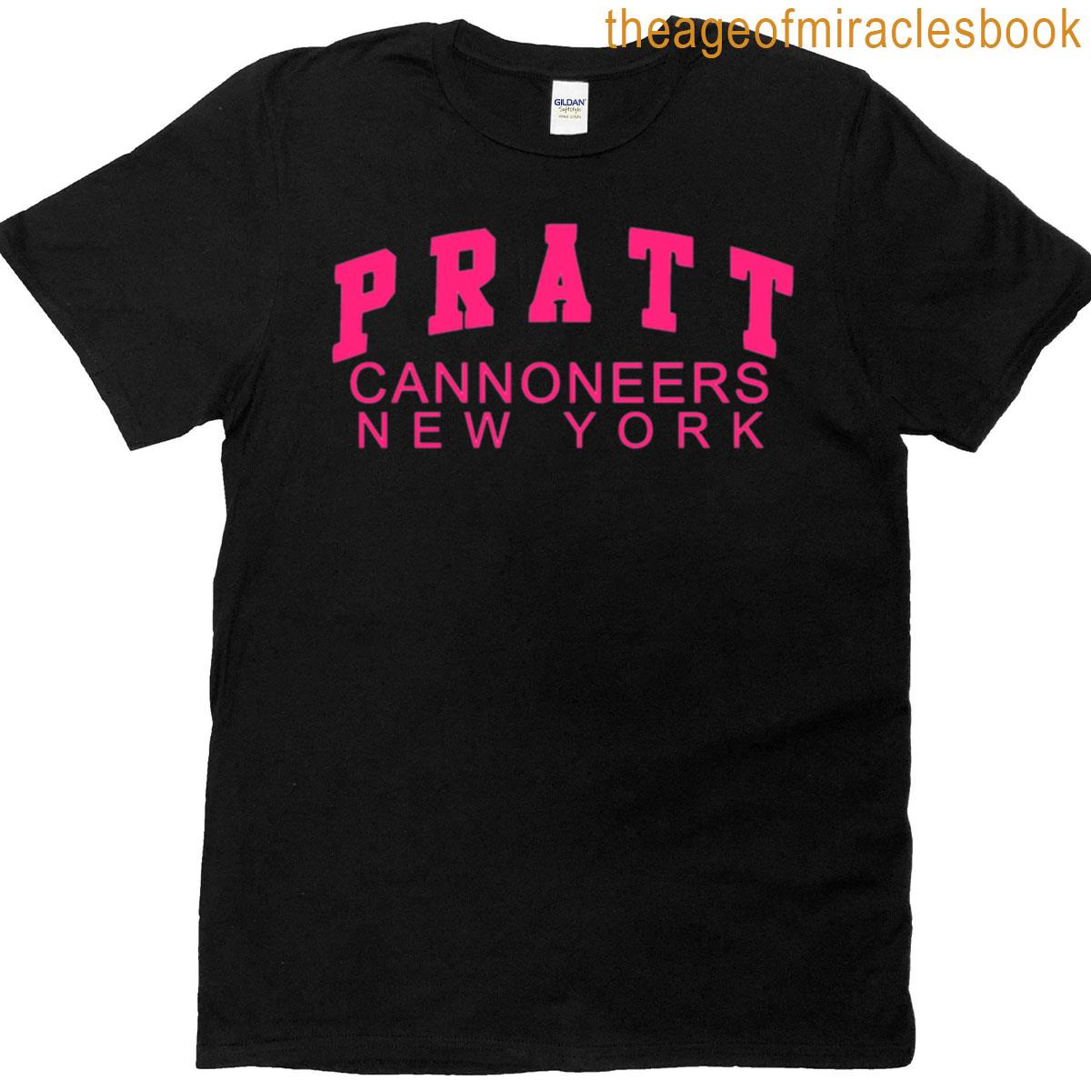 Pink Pratt Cannoneers Nyc T-shirt