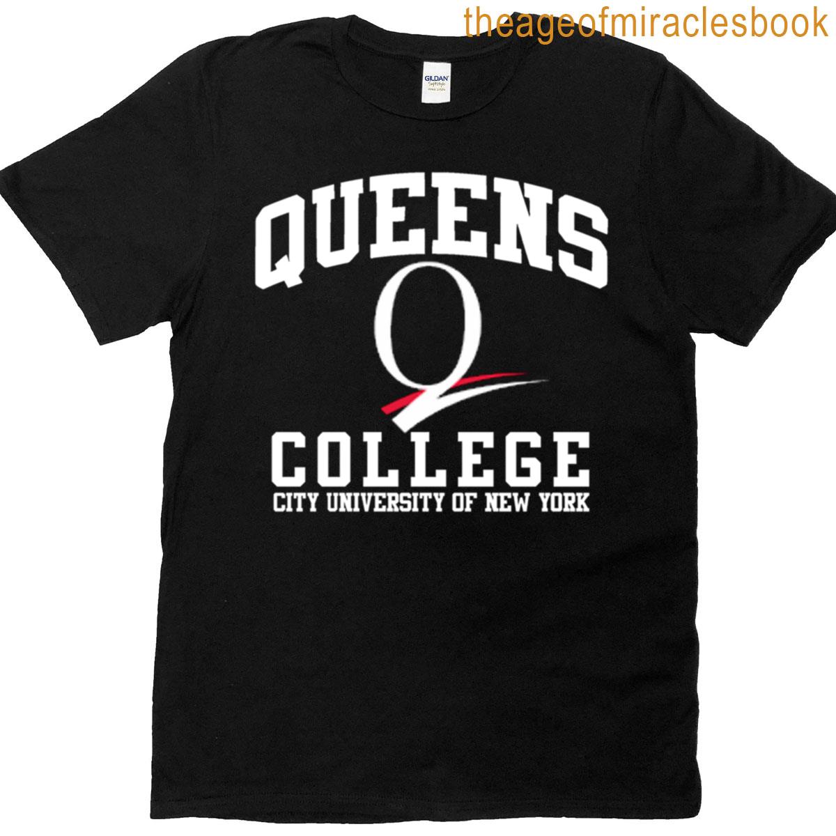 Q Queens College Nyc Oversized T-shirt