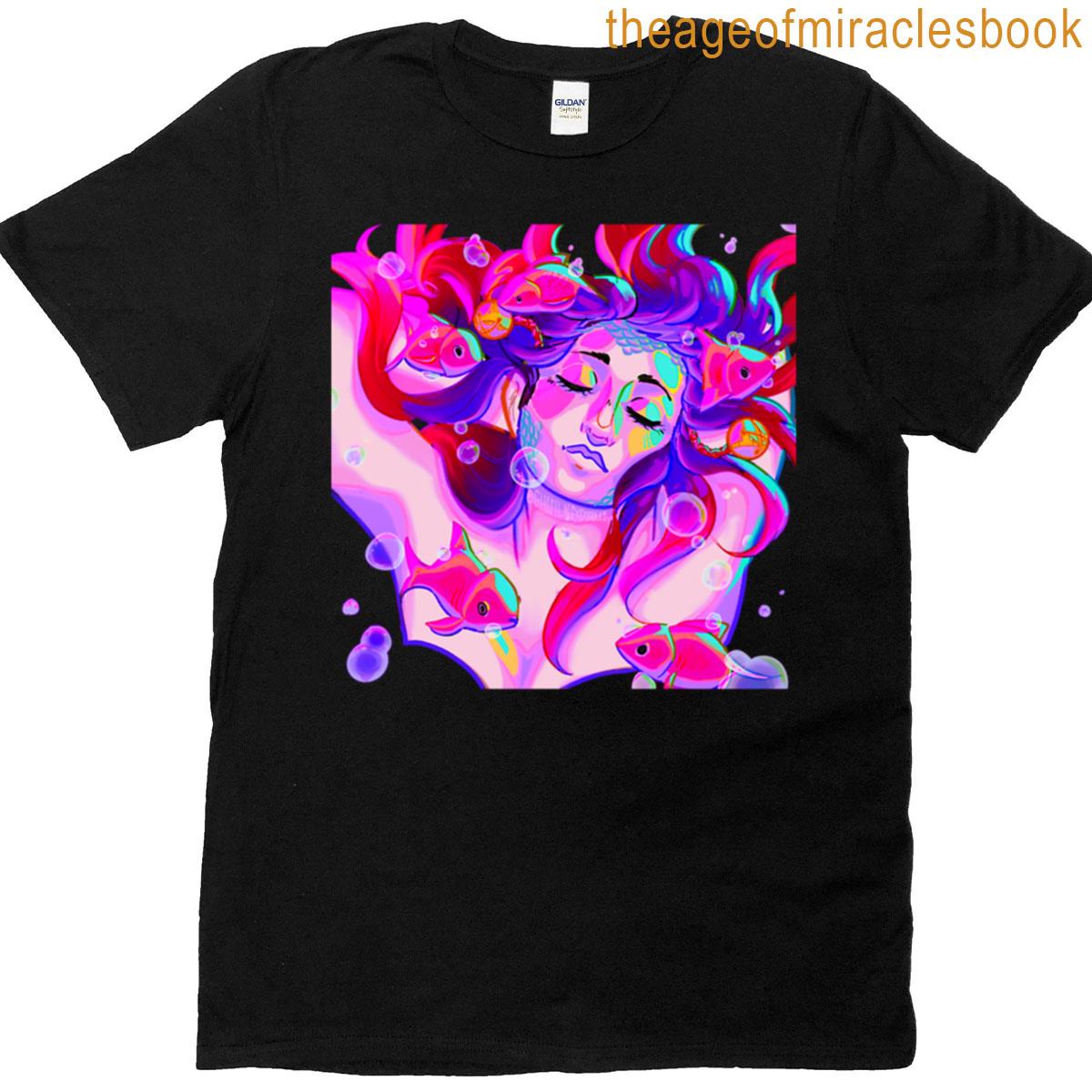 Rainbow Mermaid Fishies T-shirt