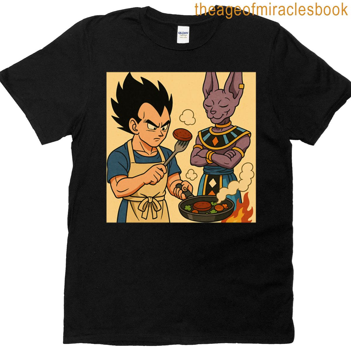 Saiyan Prince In The Kitchen T-shirt