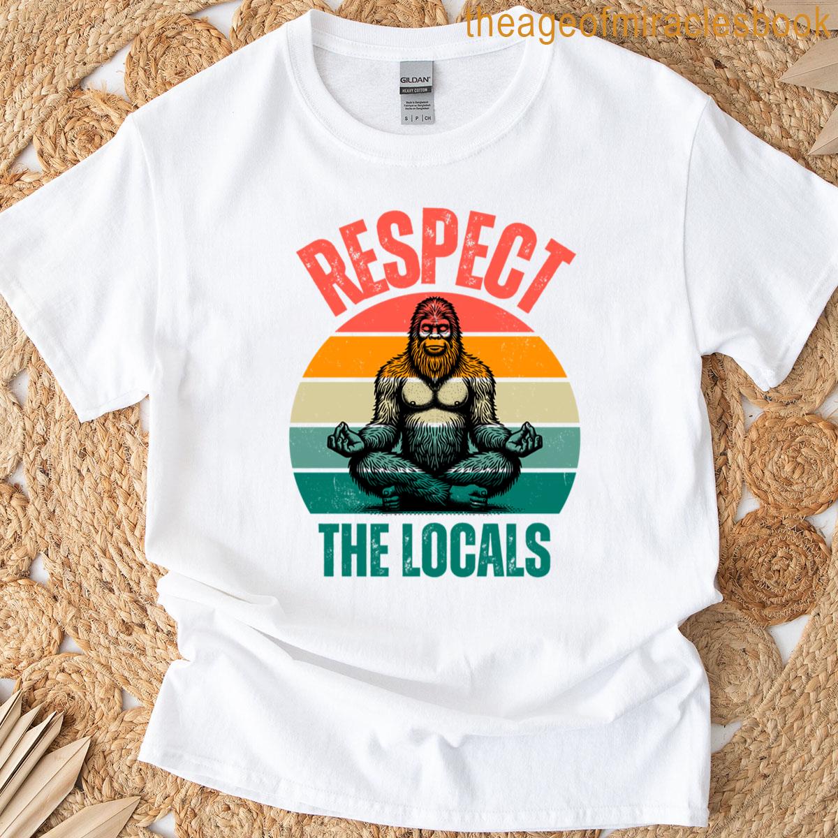 Save National Parks And Respect Sasquatch T-shirt