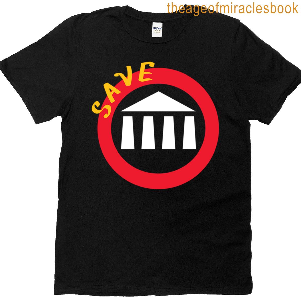 Save Uarts Logo Oversized T-shirt