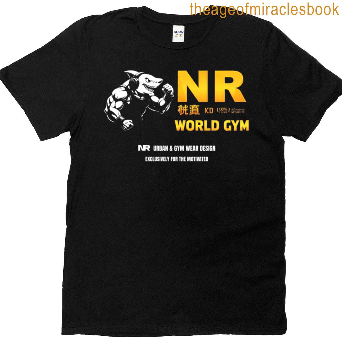 Shark Logo Gold Dark T-shirt