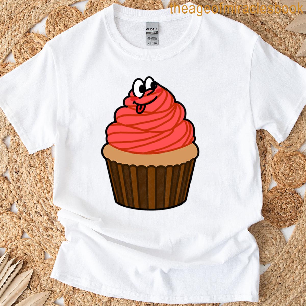 Snack Parade-cheeky Cupcake Cutie T-shirt