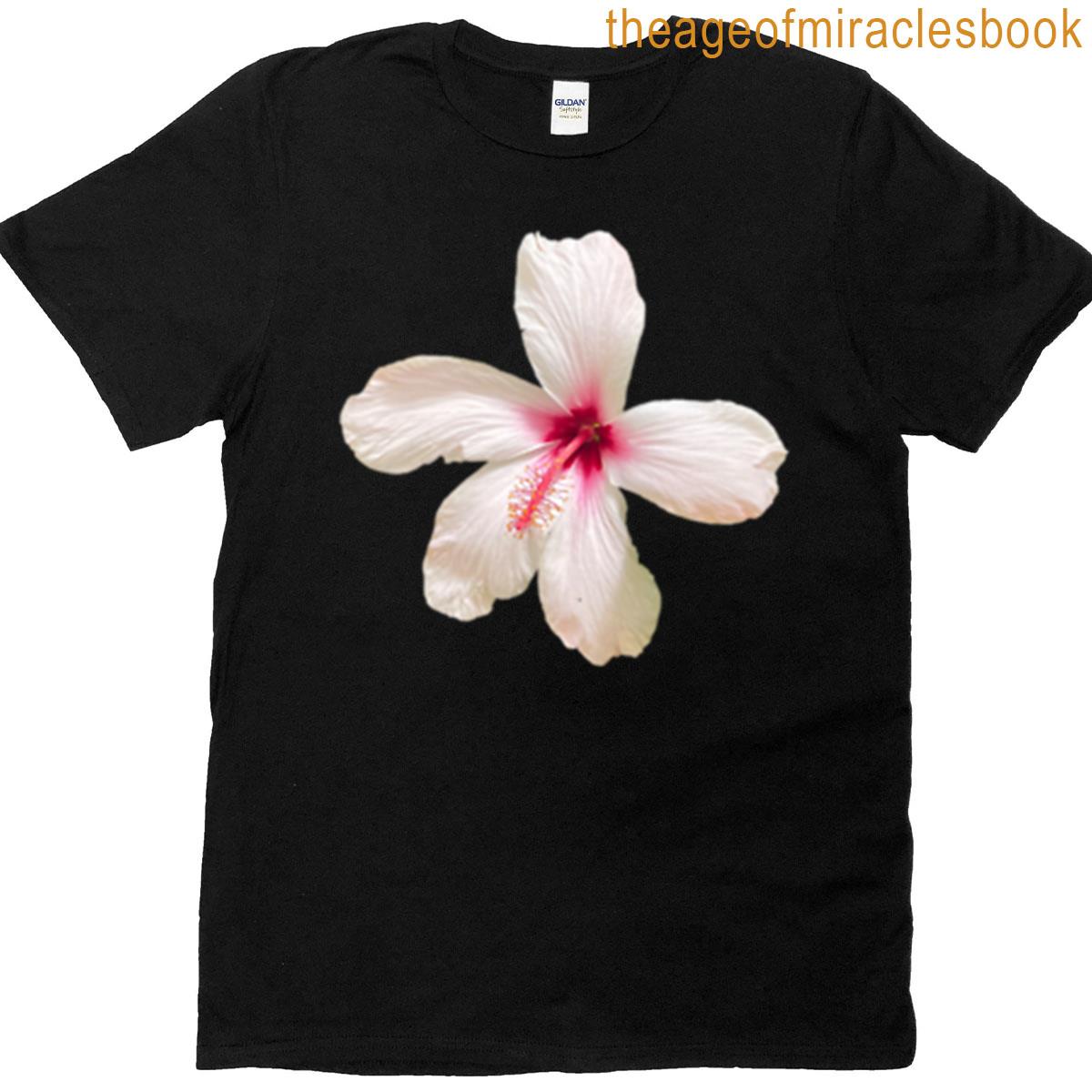 Tropical Hibiscus Flower T-shirt