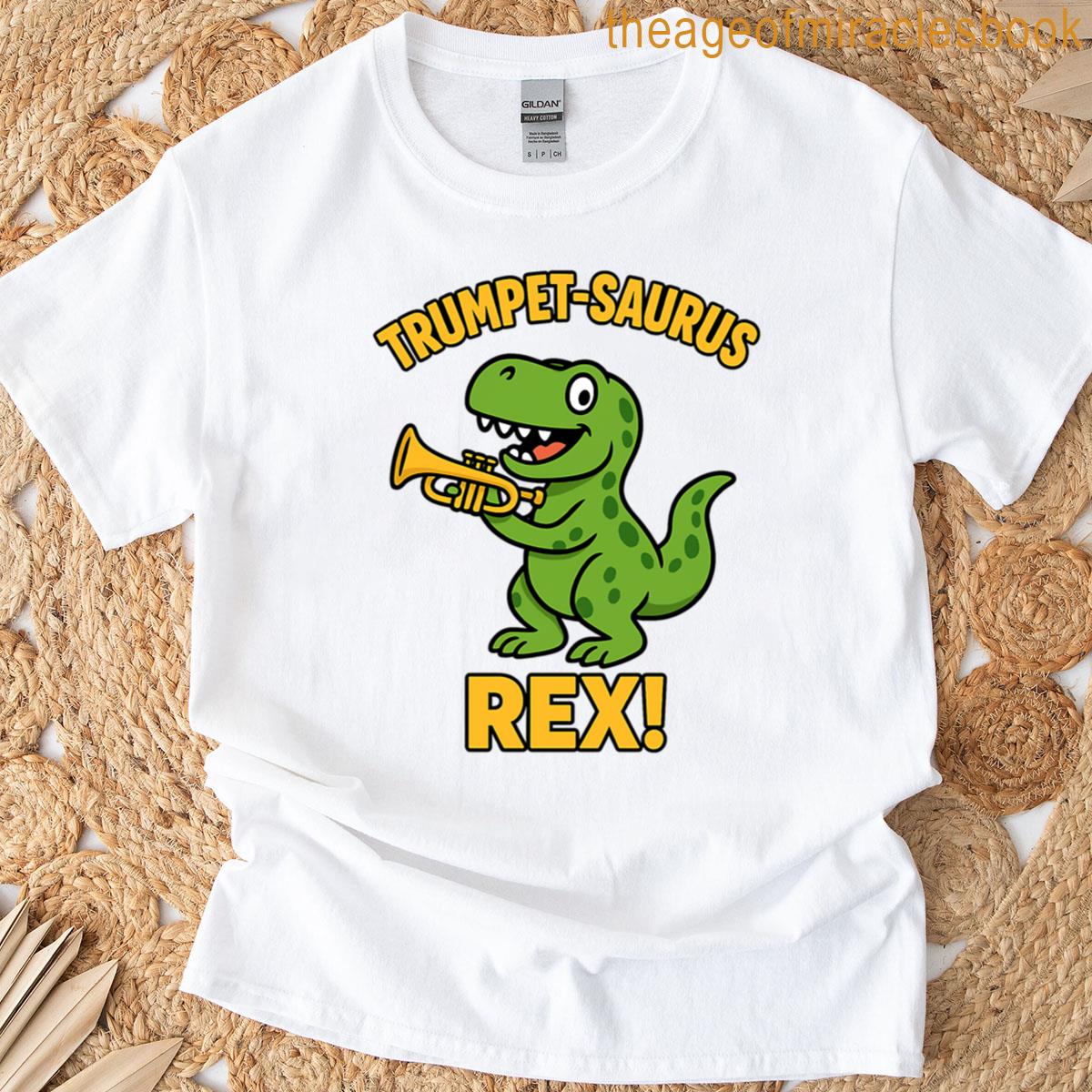 Trumpet-saurus Rex Oversized T-shirt