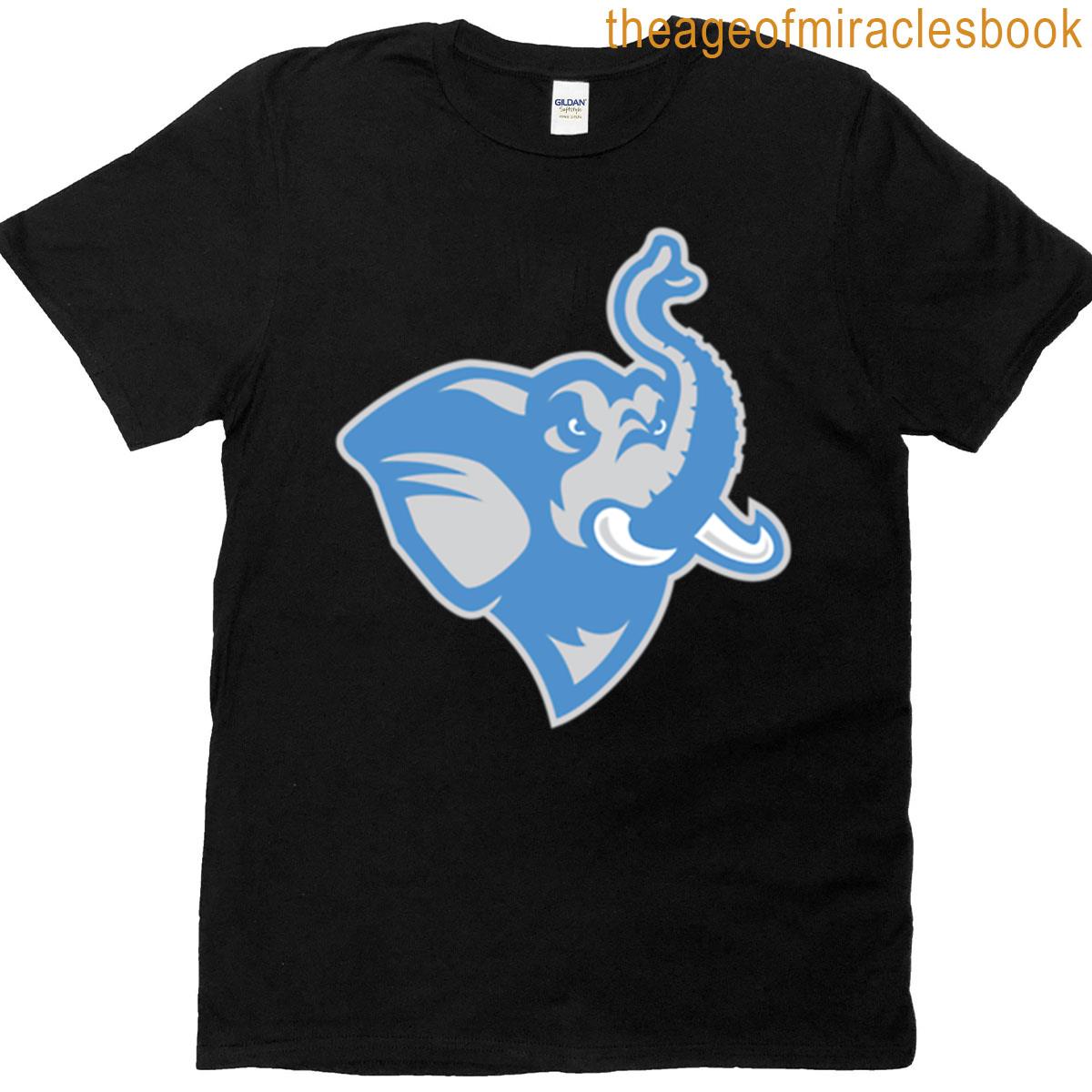 Tufts Logo Oversized T-shirt