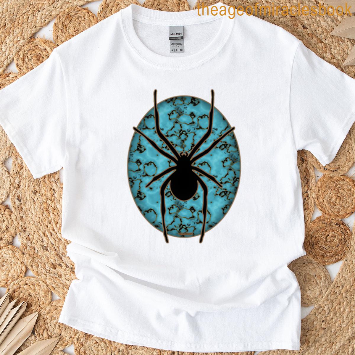 Turquoise Series – Black Widow T-shirt