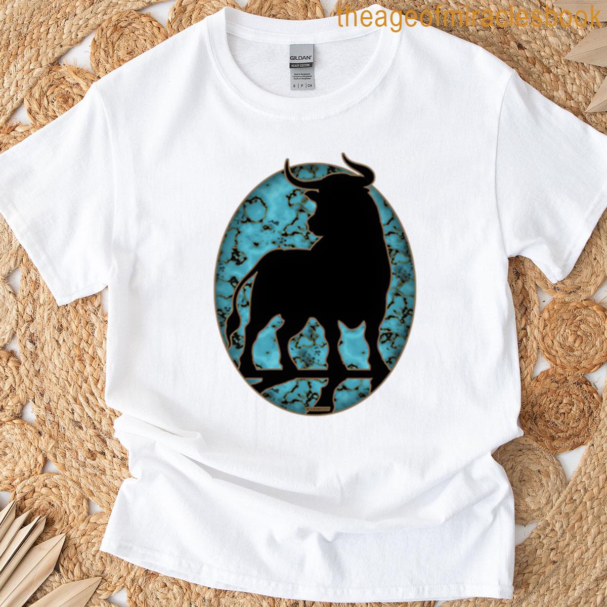 Turquoise Series – Bull T-shirt