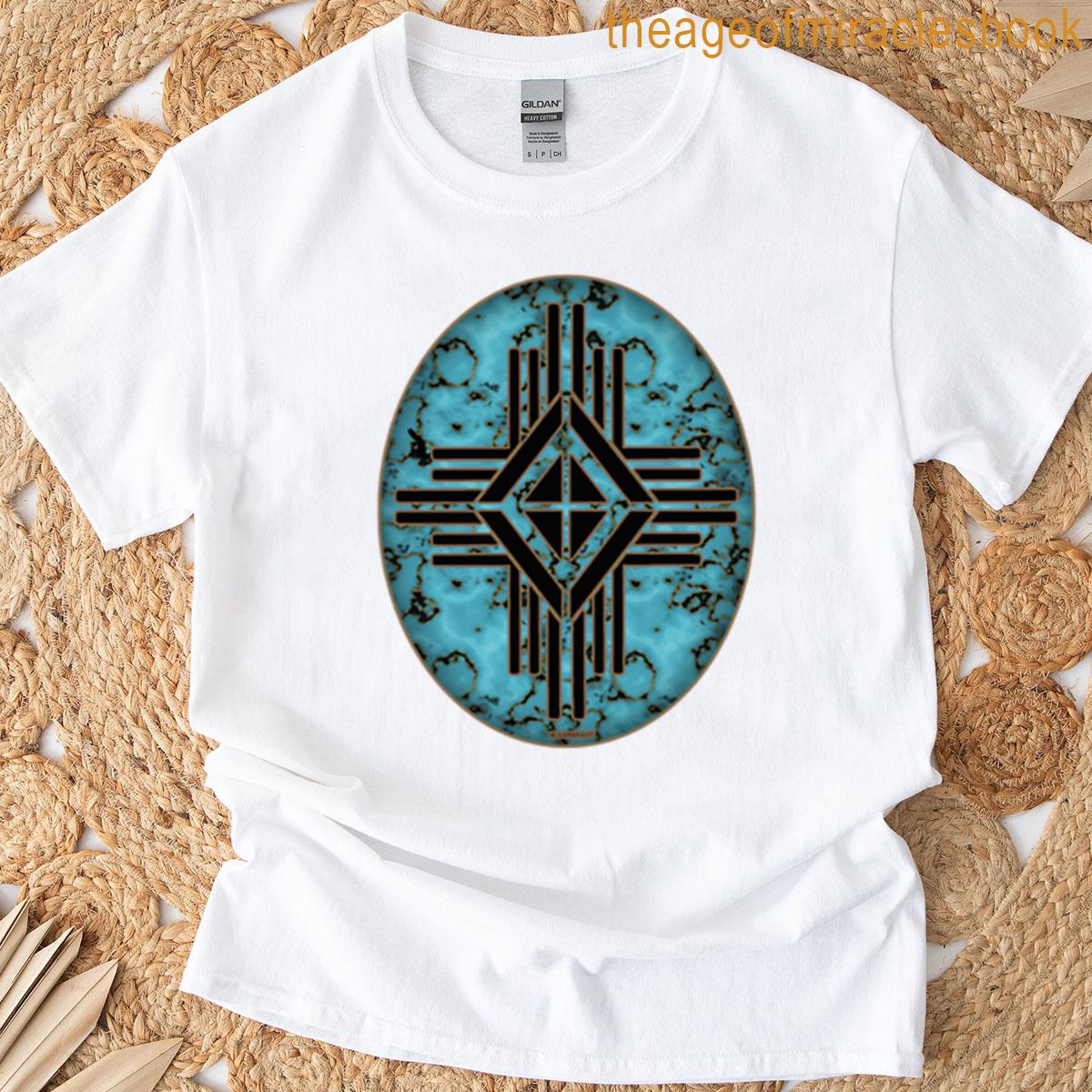 Turquoise Series – Sun Symbol T-shirt