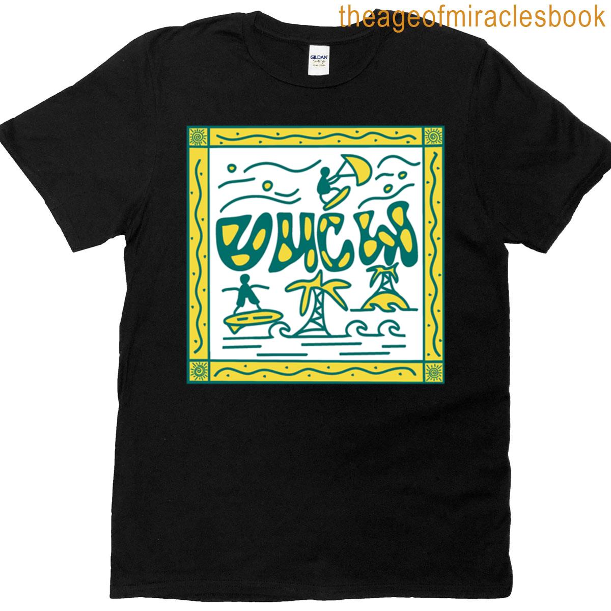 Unc Wilmington Surfing Logo Oversized T-shirt