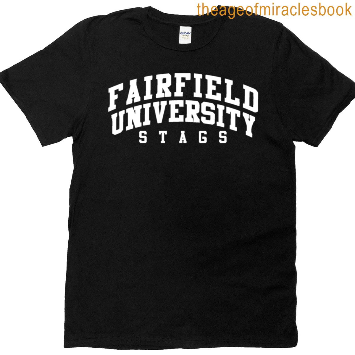 Vintage Fairfield University Stags Ct T-shirt
