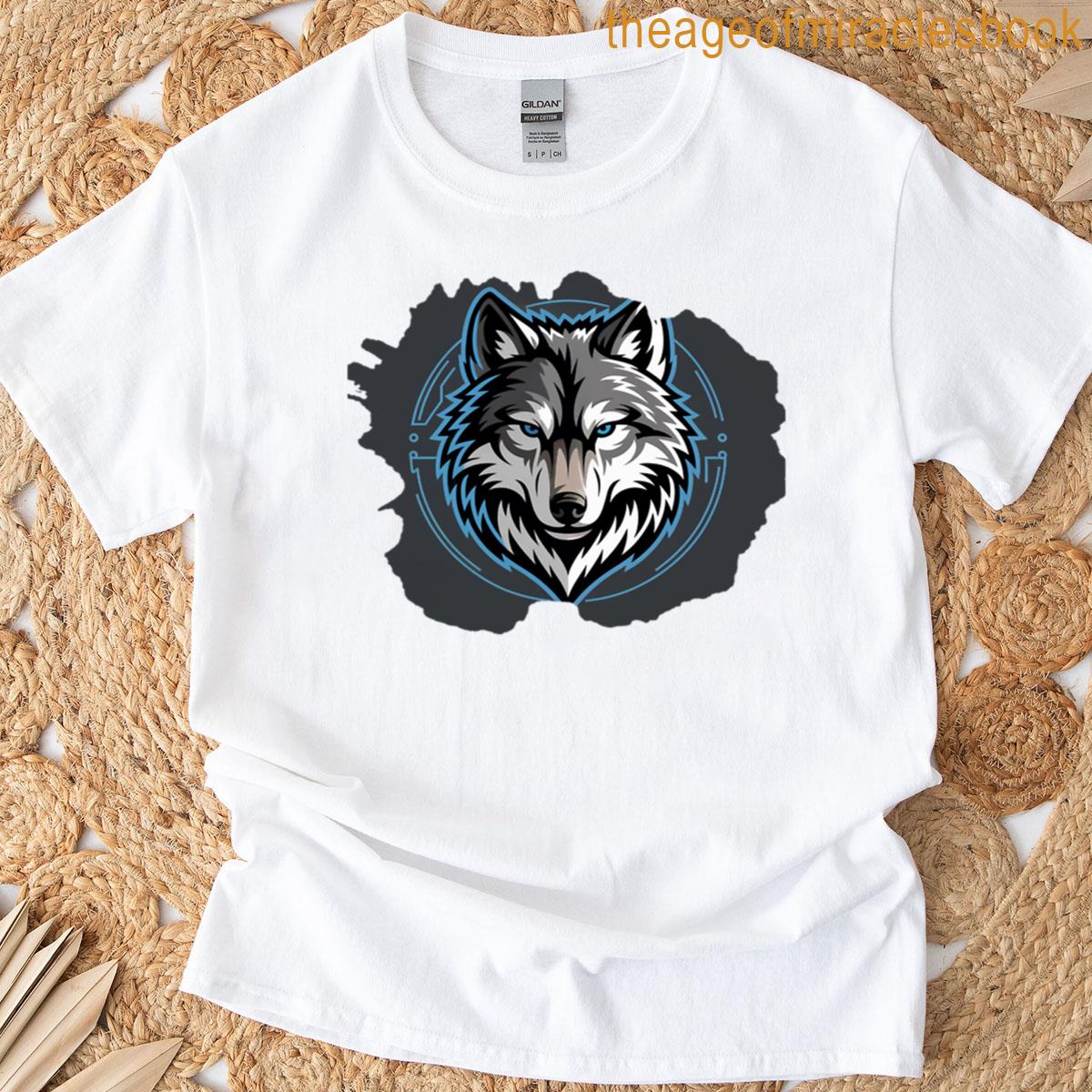 Wolf Gaze Strength And Instinct T-shirt