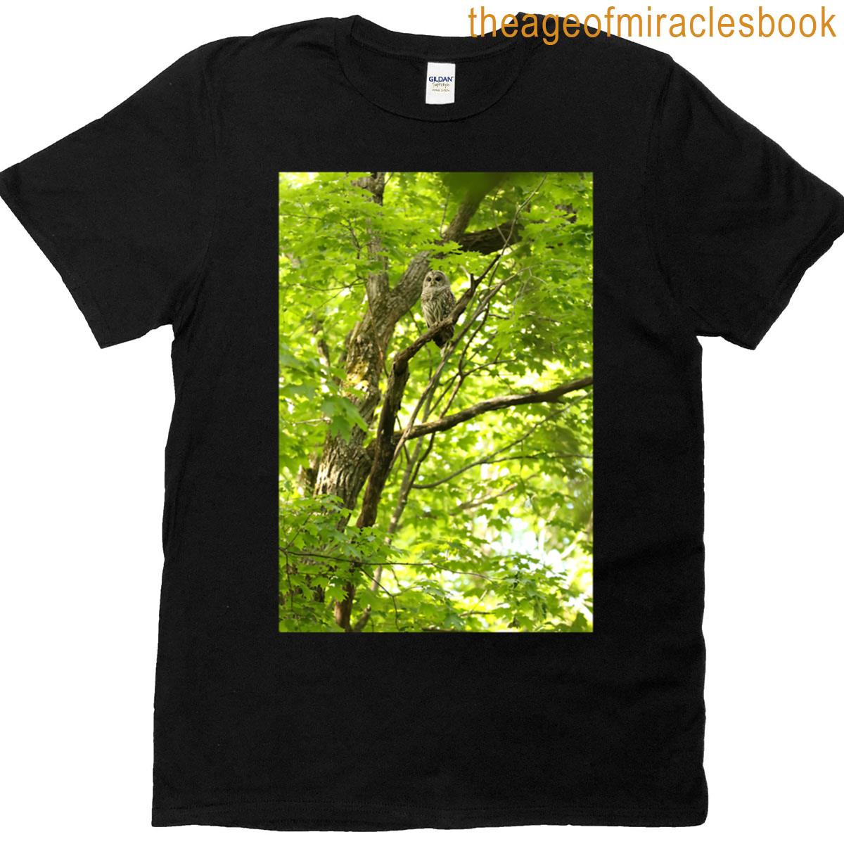 Barred Owl Goddess T-shirt
