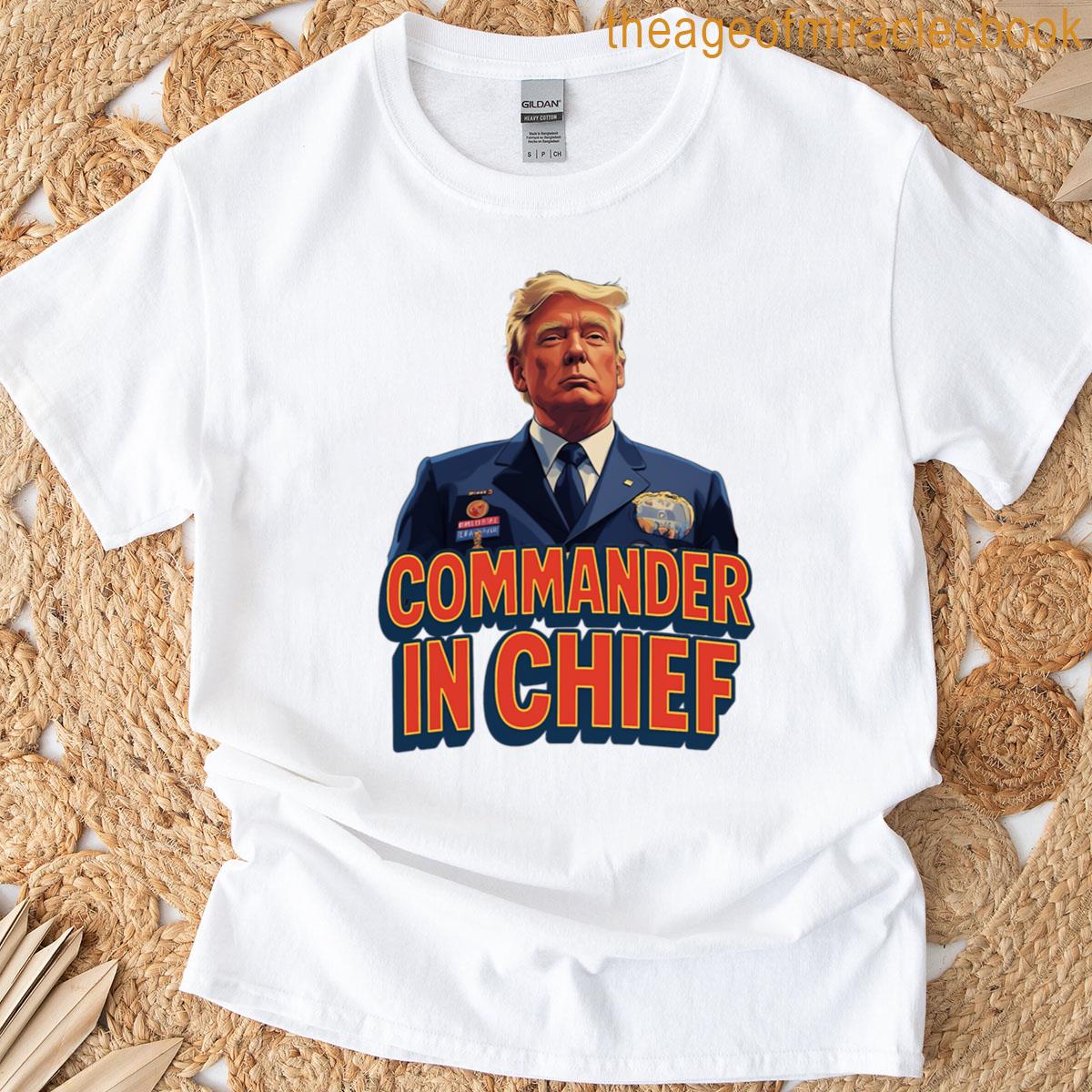 Commander In Chief Illustrated T-shirt