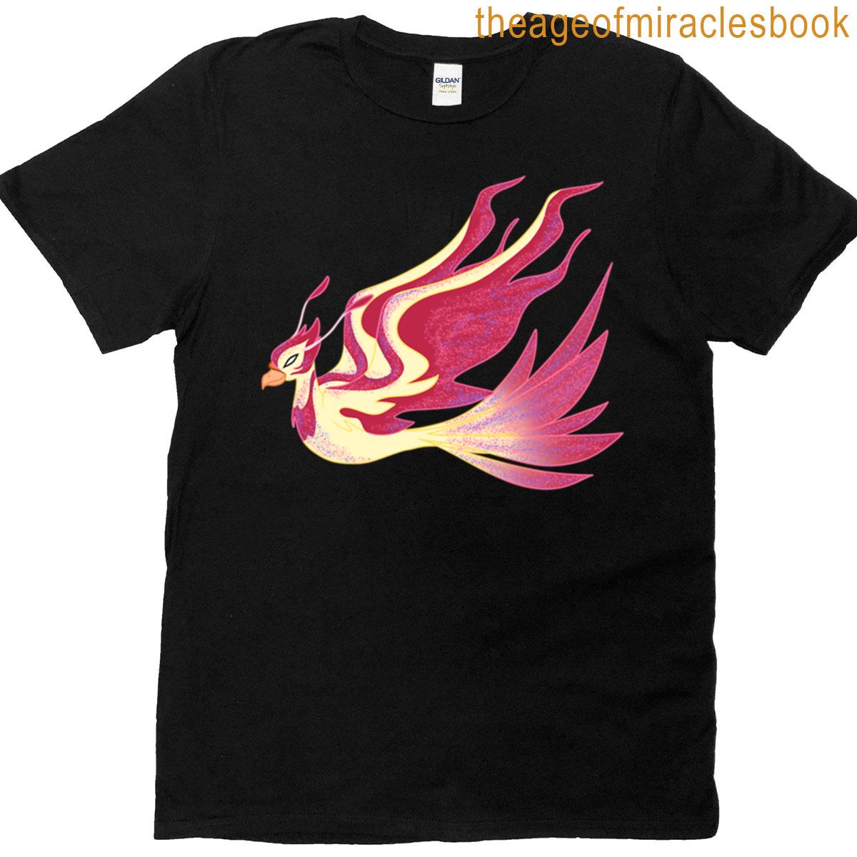 Firecracker Swirl Phoenix T-shirt