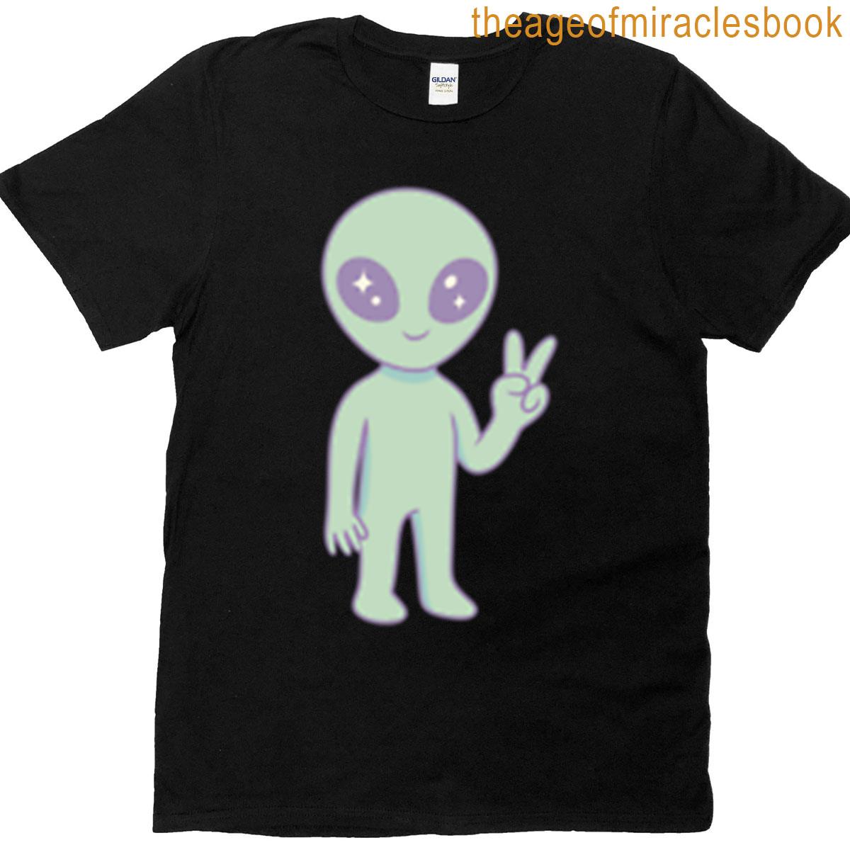 I Come In Peace Alien T-shirt