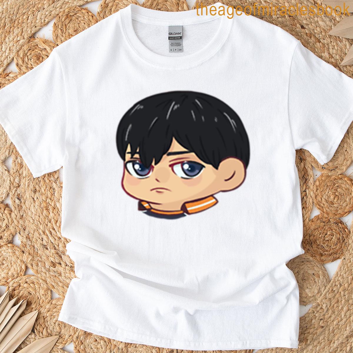 Kageyama Chibi Head – Haikyu T-shirt