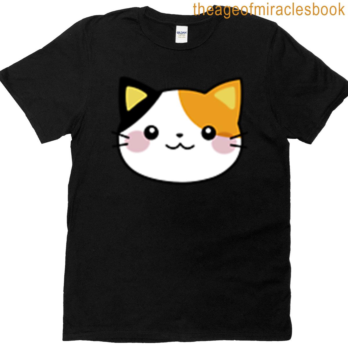 Kawaii Calico Cat T-shirt