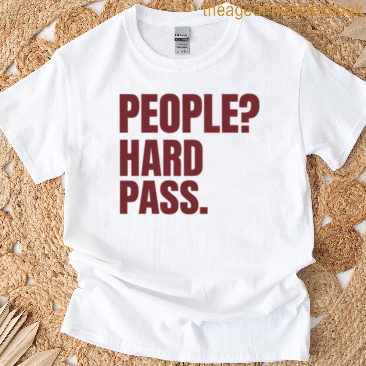 People Hard Pass Introvert Energy Tee T-shirt