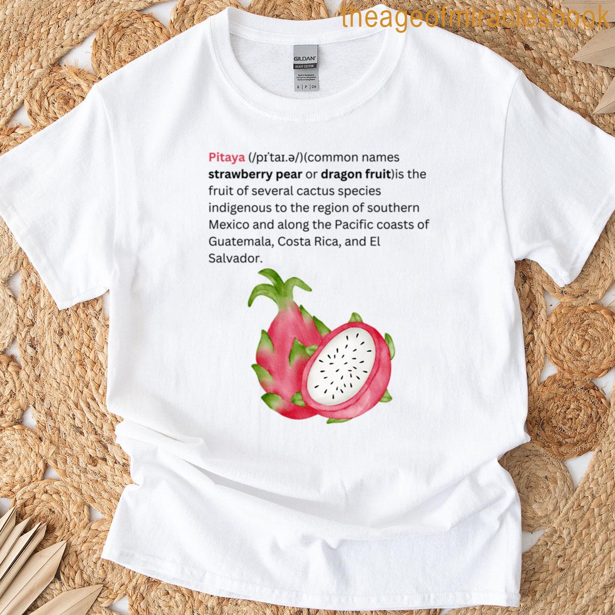 Pitaya Dragon Fruit Simple Design T-shirt
