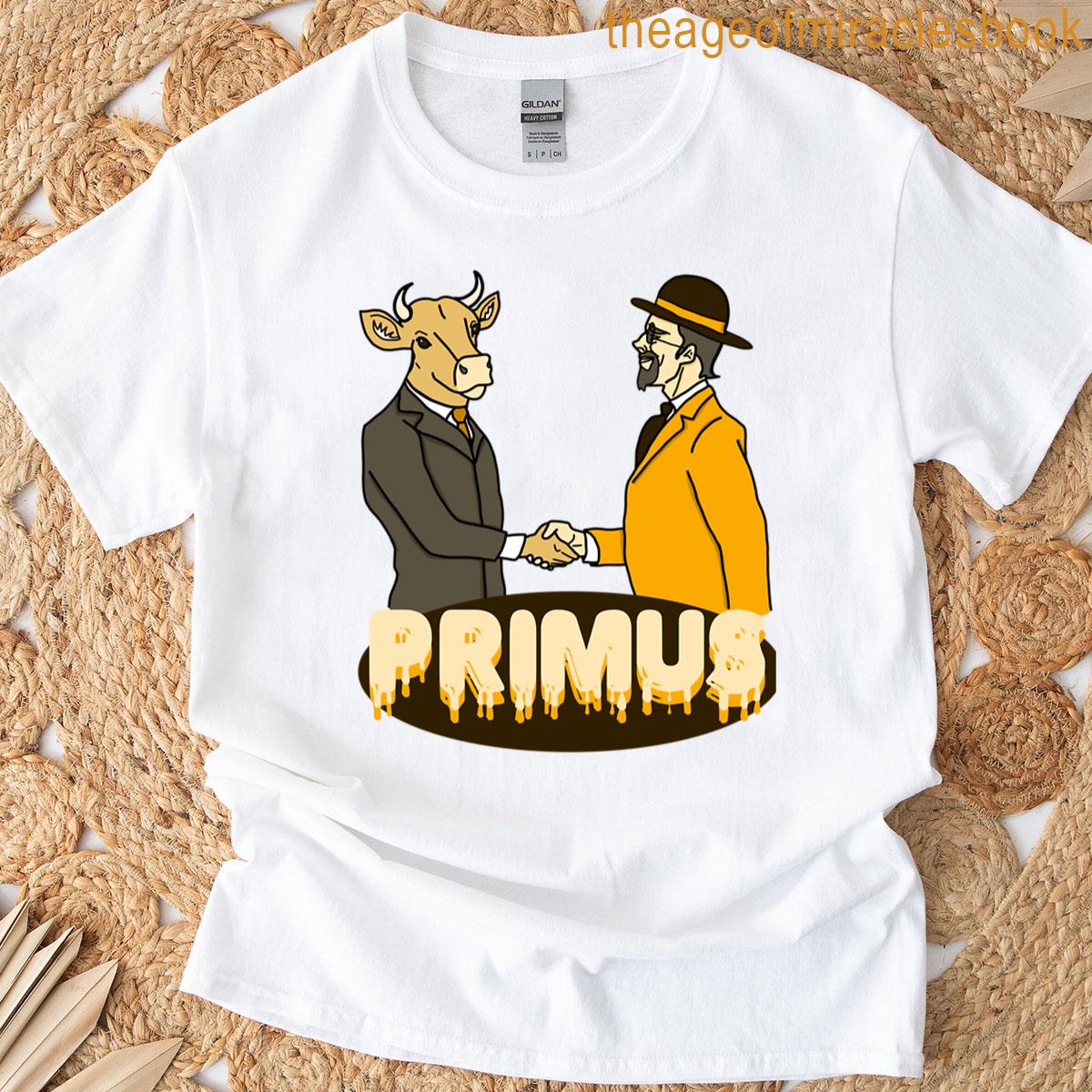 Primus Shake Hands With Beef T-shirt